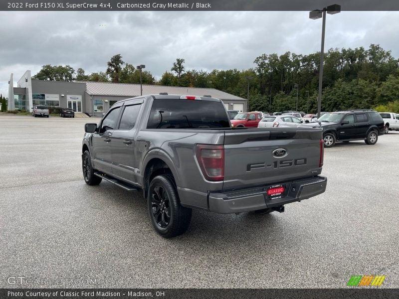 Carbonized Gray Metallic / Black 2022 Ford F150 XL SuperCrew 4x4