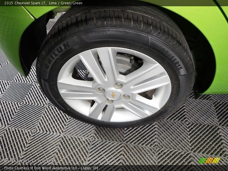 Lime / Green/Green 2015 Chevrolet Spark LT