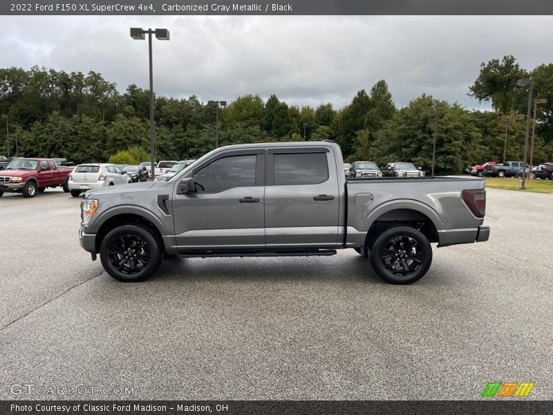  2022 F150 XL SuperCrew 4x4 Carbonized Gray Metallic