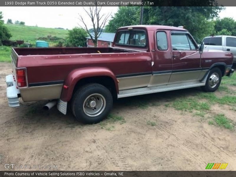  1993 Ram Truck D350 Extended Cab Dually Dark Copper Pearl Metallic