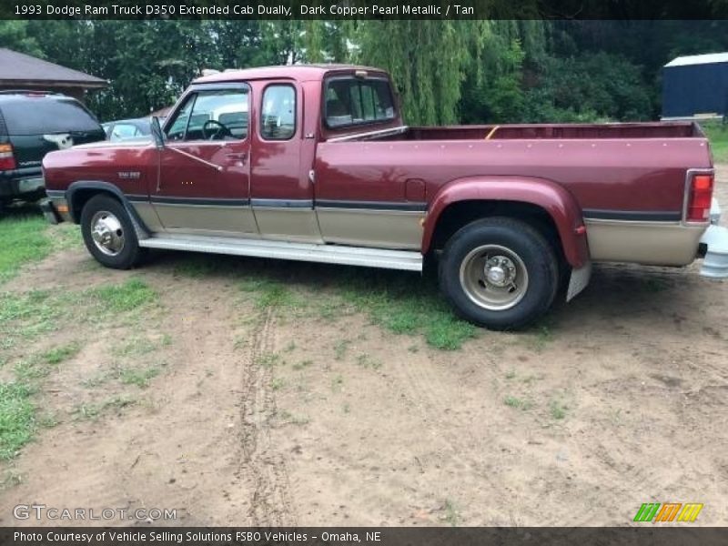  1993 Ram Truck D350 Extended Cab Dually Dark Copper Pearl Metallic