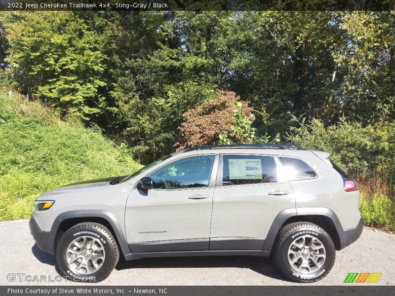 Sting-Gray / Black 2022 Jeep Cherokee Trailhawk 4x4