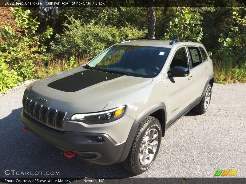 Sting-Gray / Black 2022 Jeep Cherokee Trailhawk 4x4