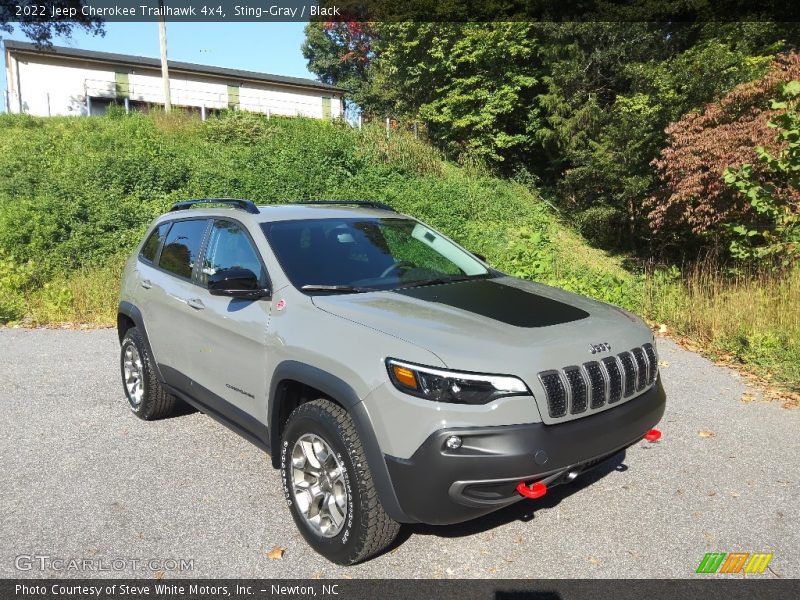 Sting-Gray / Black 2022 Jeep Cherokee Trailhawk 4x4