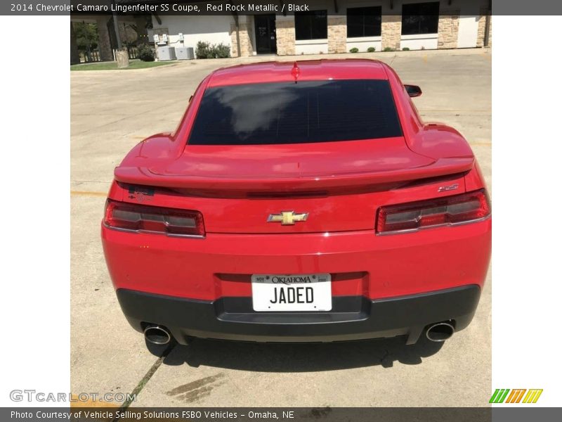 Red Rock Metallic / Black 2014 Chevrolet Camaro Lingenfelter SS Coupe