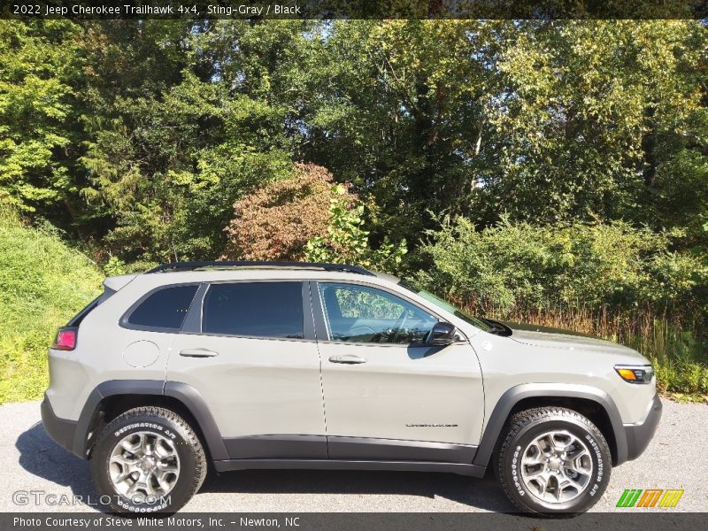 Sting-Gray / Black 2022 Jeep Cherokee Trailhawk 4x4