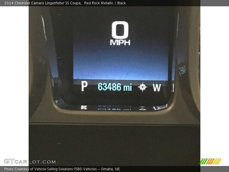 Red Rock Metallic / Black 2014 Chevrolet Camaro Lingenfelter SS Coupe