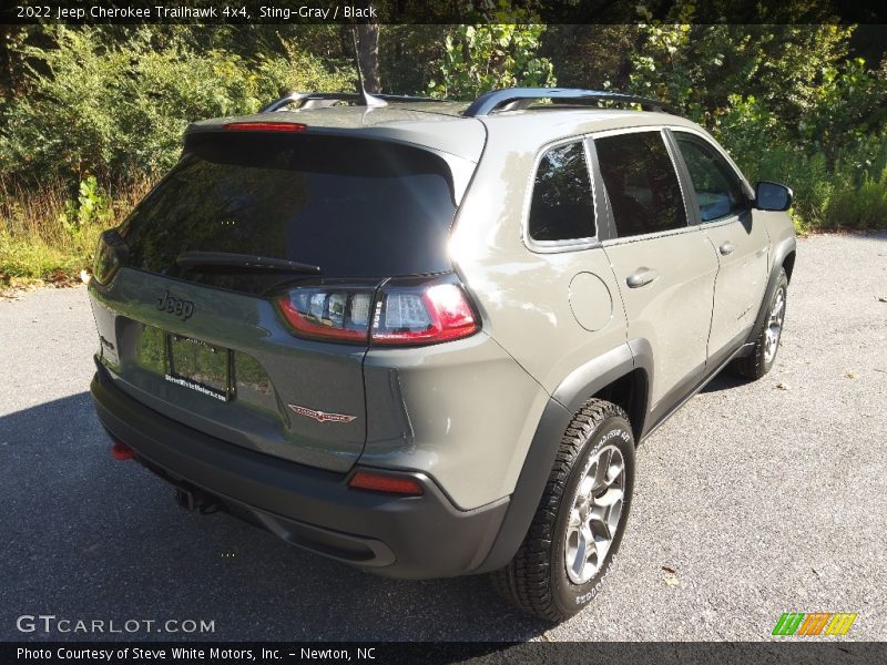 Sting-Gray / Black 2022 Jeep Cherokee Trailhawk 4x4