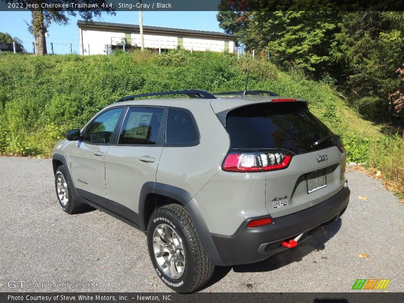 Sting-Gray / Black 2022 Jeep Cherokee Trailhawk 4x4