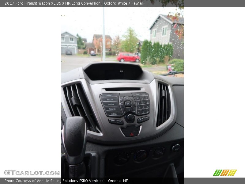 Dashboard of 2017 Transit Wagon XL 350 HR Long Conversion