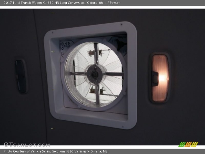 Oxford White / Pewter 2017 Ford Transit Wagon XL 350 HR Long Conversion