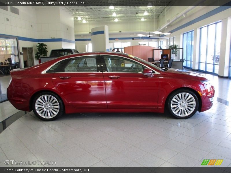  2015 MKZ AWD Ruby Red