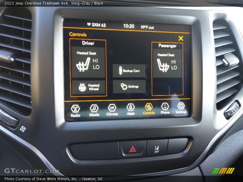 Sting-Gray / Black 2022 Jeep Cherokee Trailhawk 4x4