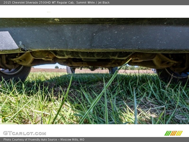 Summit White / Jet Black 2015 Chevrolet Silverado 2500HD WT Regular Cab
