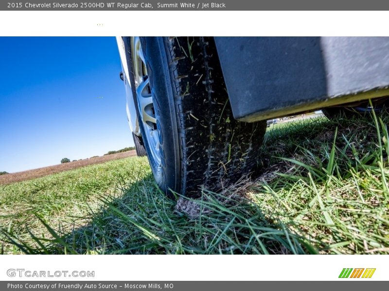 Summit White / Jet Black 2015 Chevrolet Silverado 2500HD WT Regular Cab