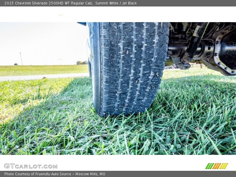 Summit White / Jet Black 2015 Chevrolet Silverado 2500HD WT Regular Cab