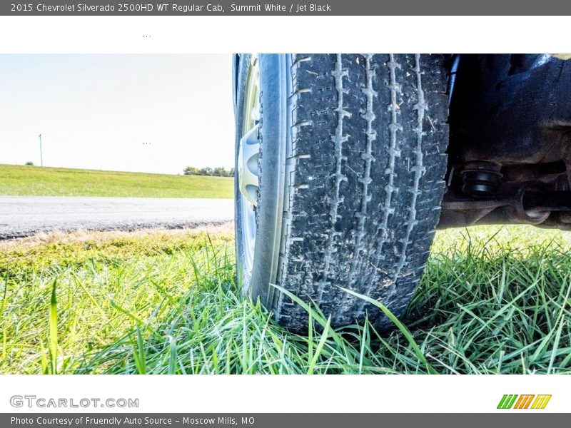 Summit White / Jet Black 2015 Chevrolet Silverado 2500HD WT Regular Cab