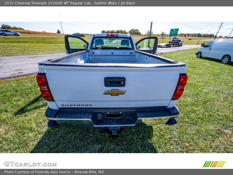 Summit White / Jet Black 2015 Chevrolet Silverado 2500HD WT Regular Cab