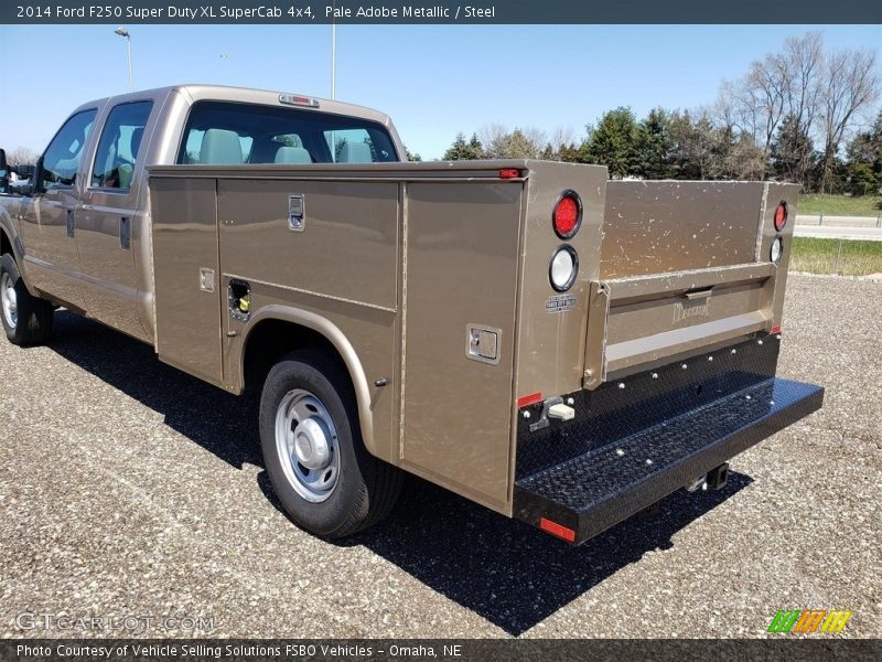 Pale Adobe Metallic / Steel 2014 Ford F250 Super Duty XL SuperCab 4x4