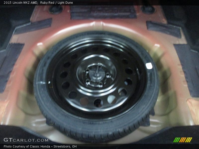 Ruby Red / Light Dune 2015 Lincoln MKZ AWD
