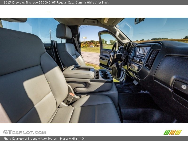 Summit White / Jet Black 2015 Chevrolet Silverado 2500HD WT Regular Cab