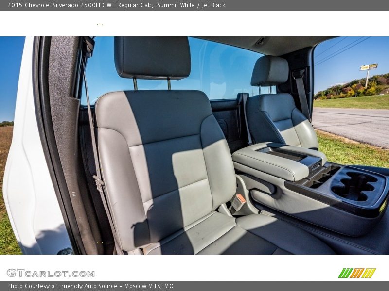 Summit White / Jet Black 2015 Chevrolet Silverado 2500HD WT Regular Cab