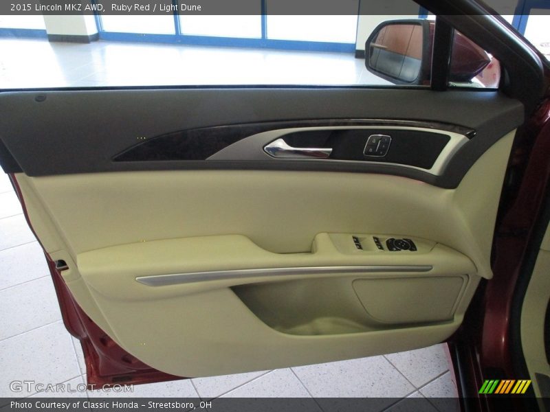 Door Panel of 2015 MKZ AWD