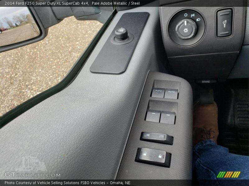 Pale Adobe Metallic / Steel 2014 Ford F250 Super Duty XL SuperCab 4x4