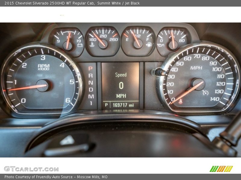 Summit White / Jet Black 2015 Chevrolet Silverado 2500HD WT Regular Cab