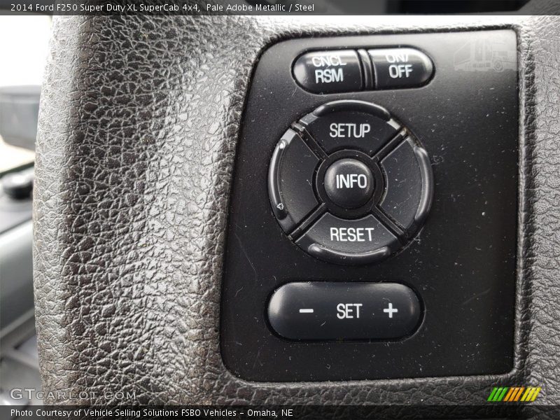 Pale Adobe Metallic / Steel 2014 Ford F250 Super Duty XL SuperCab 4x4