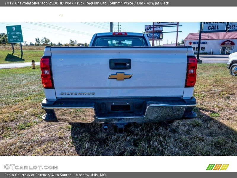 Summit White / Dark Ash/Jet Black 2017 Chevrolet Silverado 2500HD Work Truck Regular Cab
