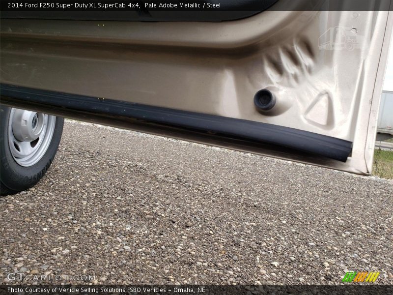 Pale Adobe Metallic / Steel 2014 Ford F250 Super Duty XL SuperCab 4x4