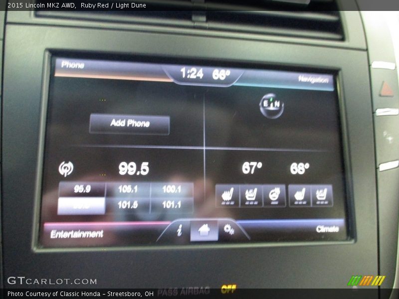Audio System of 2015 MKZ AWD