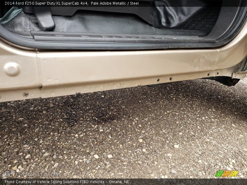 Pale Adobe Metallic / Steel 2014 Ford F250 Super Duty XL SuperCab 4x4