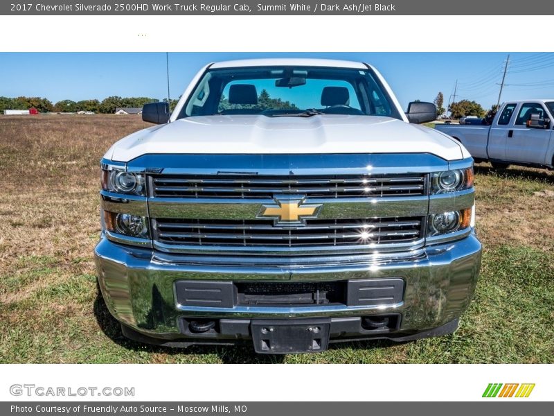 Summit White / Dark Ash/Jet Black 2017 Chevrolet Silverado 2500HD Work Truck Regular Cab