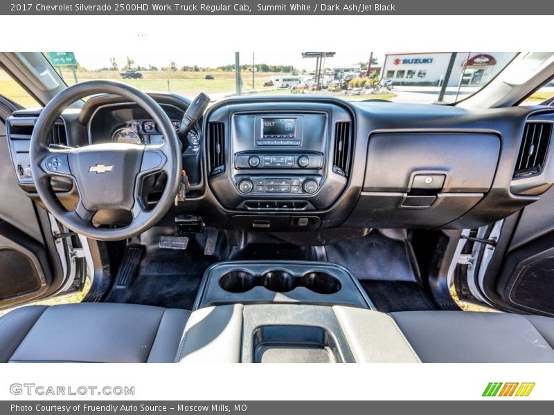 Dashboard of 2017 Silverado 2500HD Work Truck Regular Cab
