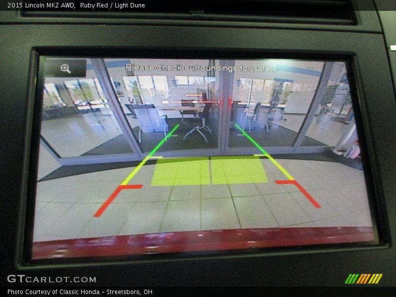 Ruby Red / Light Dune 2015 Lincoln MKZ AWD