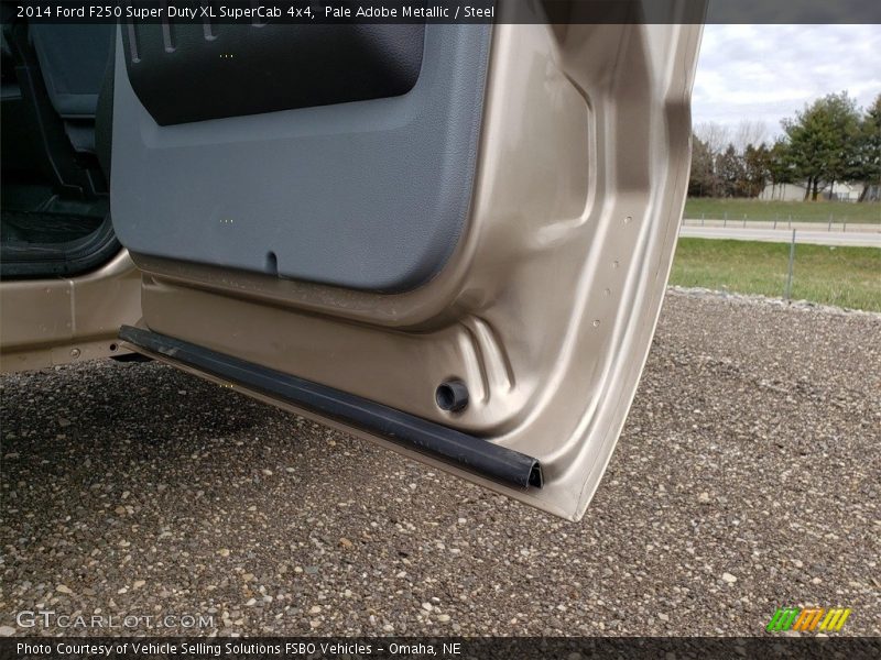 Pale Adobe Metallic / Steel 2014 Ford F250 Super Duty XL SuperCab 4x4