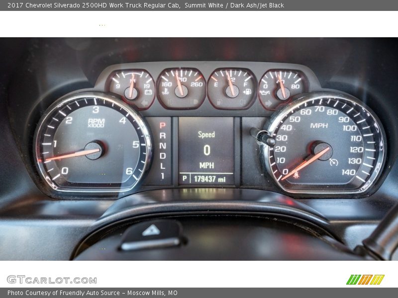  2017 Silverado 2500HD Work Truck Regular Cab Work Truck Regular Cab Gauges