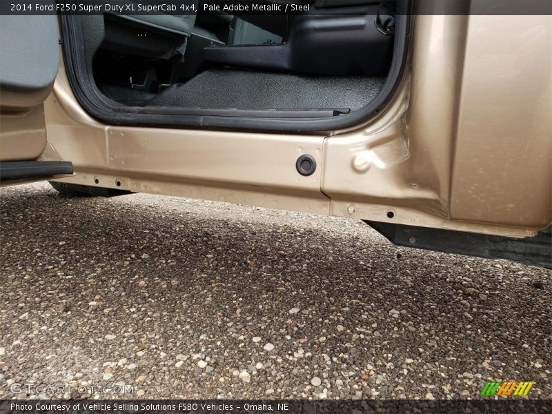 Pale Adobe Metallic / Steel 2014 Ford F250 Super Duty XL SuperCab 4x4