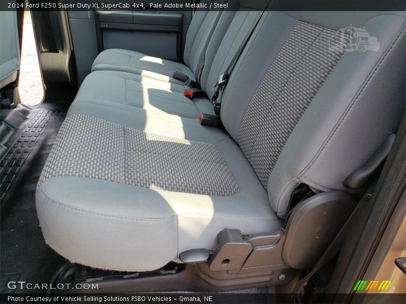 Pale Adobe Metallic / Steel 2014 Ford F250 Super Duty XL SuperCab 4x4