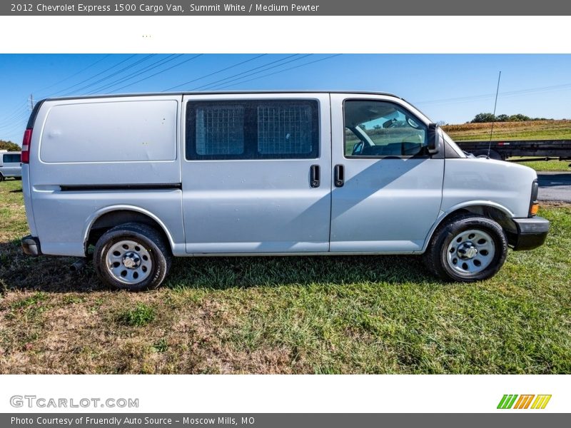 Summit White / Medium Pewter 2012 Chevrolet Express 1500 Cargo Van