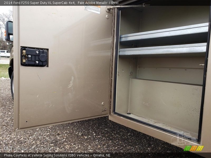 Pale Adobe Metallic / Steel 2014 Ford F250 Super Duty XL SuperCab 4x4