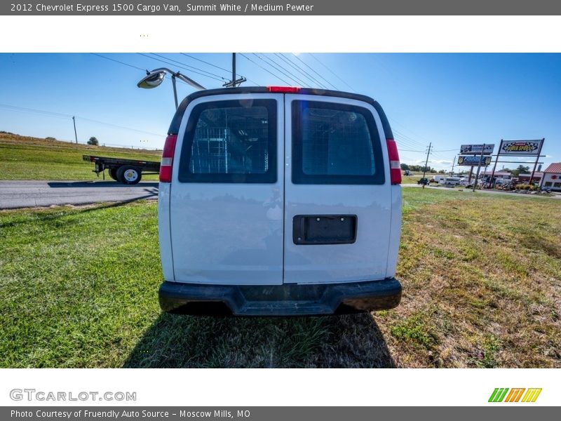 Summit White / Medium Pewter 2012 Chevrolet Express 1500 Cargo Van