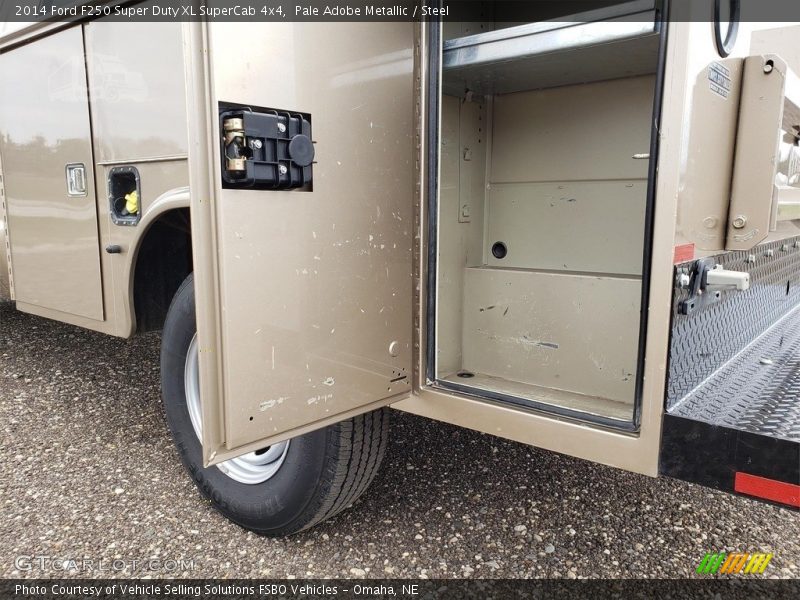 Pale Adobe Metallic / Steel 2014 Ford F250 Super Duty XL SuperCab 4x4