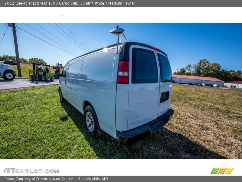 Summit White / Medium Pewter 2012 Chevrolet Express 1500 Cargo Van