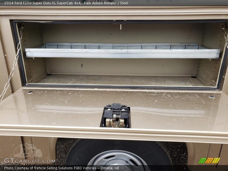 Pale Adobe Metallic / Steel 2014 Ford F250 Super Duty XL SuperCab 4x4