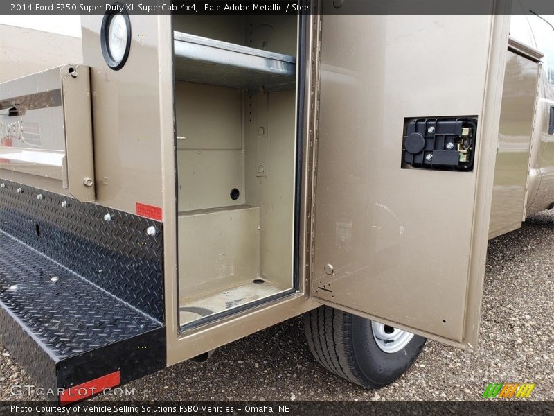 Pale Adobe Metallic / Steel 2014 Ford F250 Super Duty XL SuperCab 4x4