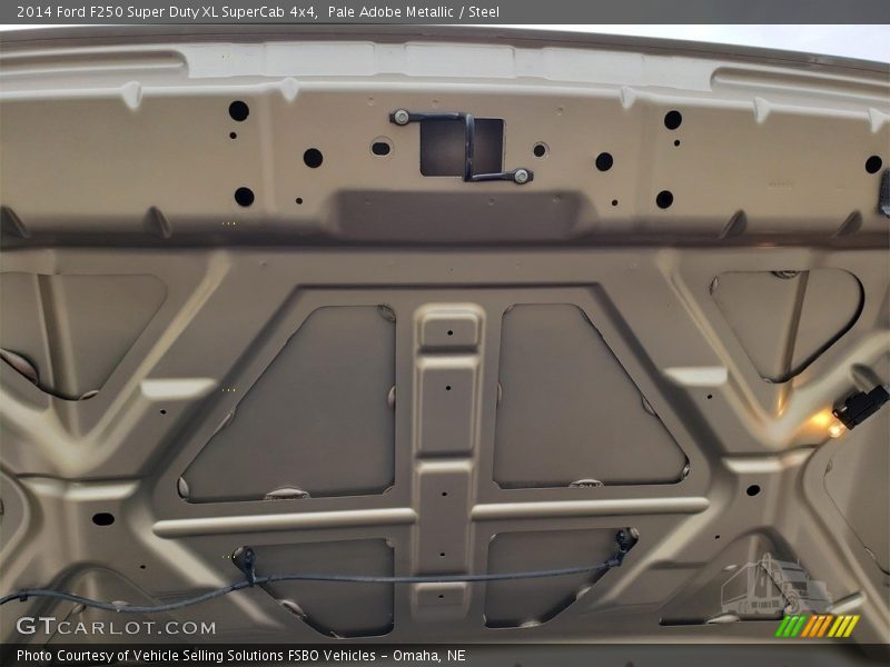 Pale Adobe Metallic / Steel 2014 Ford F250 Super Duty XL SuperCab 4x4