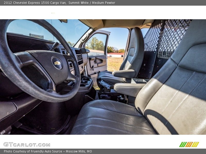Summit White / Medium Pewter 2012 Chevrolet Express 1500 Cargo Van